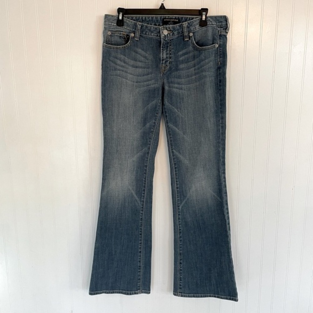 Banana Republic bootcut mid-rise denim jeans - 8